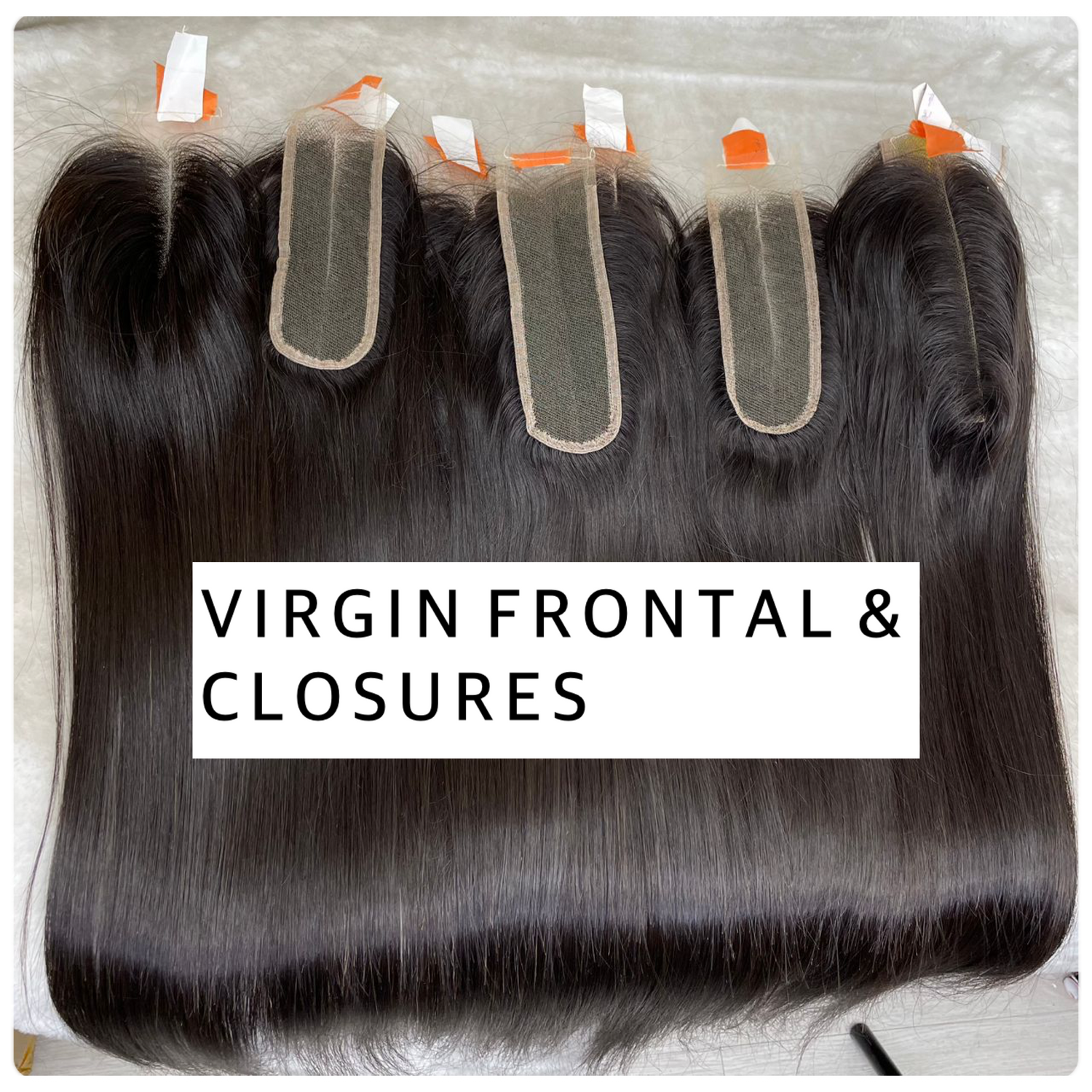 VIRGIN FRONTAL & CLOSURES